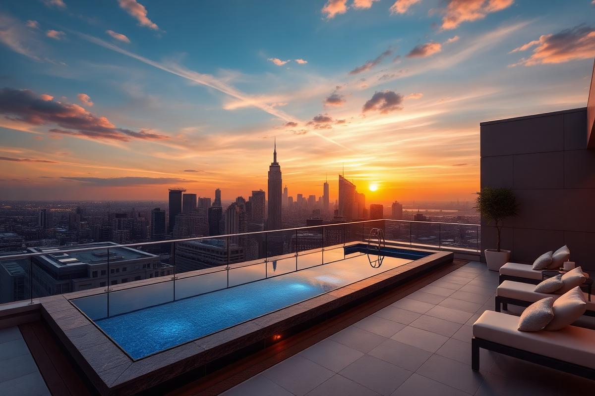 Cobertura duplex com terraço panorâmico